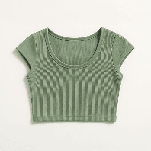 Casual Crop Tops